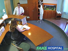 FakeHospital Doctors mandatory health check makes busty temporary hospital