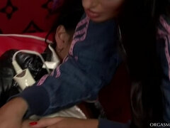 아마추어, 페티쉬, 핑거링, 라텍스, 레즈비언, 셀카, 거칠게, 새틴