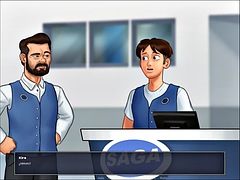 Summertime Saga Cap 26 - blowjob at work