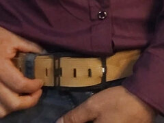 Stud Man Cums After Work