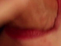 Office Secretary Sucks Anonymous Cock at the Milking Table