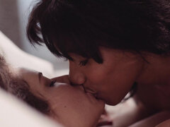 Jenna Foxx receives cuni on her birthday from Emily Addison