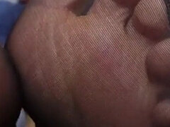 I Have Had a Long Day and Really Don't Want to Be Bothered, You Can Lay on Your Stomach and Sniff My Sweaty Pantyhose as I Scrol