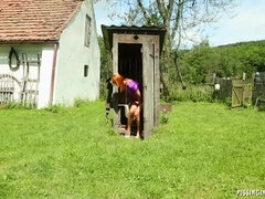 В одежде, Секс без цензуры, Голышом, На природе, Писсинг, Рыжие, Душ, Втроем