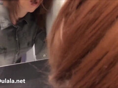 18, 프랑스인, 하드코어, Hd, 공개적인, 빨간 머리, 청소년, 화장실