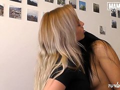 (Karla Rivera, Mariana Martinez) - Big Tits Lesbian BFF Make A Sex Tape For Cheating Boyfriend