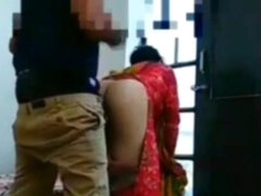 Indian Secretary Cheating Sex with Boss in Office Guest House