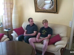 Grande cazzo, Pisello, Tedesca amatoriale, Cazzo enorme, Mostro, Tette naturali, Matrigna, Terzetto