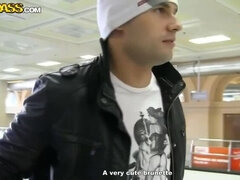 아마추어, 흑갈색 머리, 사정 샷, 얼굴에, 핸드잡, Hd, 셀카, 쓰리섬