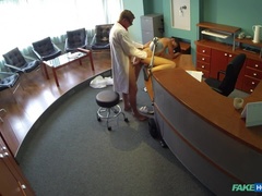 Cock hungry patient wastes no time