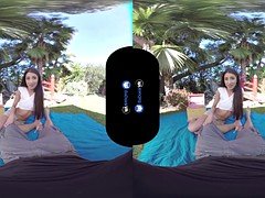 Tridimensionnel, Brunette brune, Hard, De plein air, Pov, Public, Rasée, Nénés