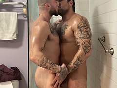 William Seed and Ryan Bones in the shower - part 1