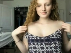 Masturbation, Rousse roux, Solo, Adolescente, Webcam