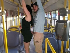 18, 茶髪の, バス, 手コキする, Hd, ラティーナ, 生徒, 濡れ