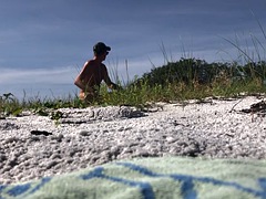 Get naked in the dunes