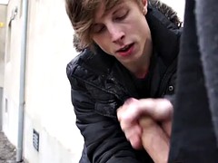 Amatéři, Evropské, Gay, Na veřejnosti