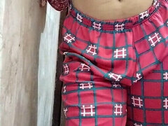 Saw newly married wife bathing naked