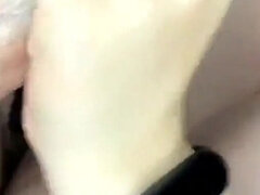 Ass Fucking with a Big Dick, Jerking off a Dick on Huge Tits, Filled Everything with Sperm