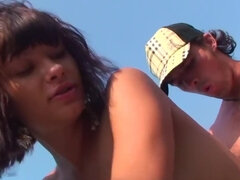 アナル, フェラチオ, 茶髪の, 気狂い, 顔射, グループ, オマンコ