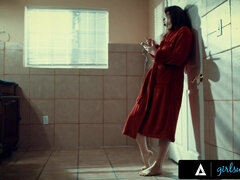 Horny Babe Cheats On Her Husband with busty Australian lesbian Angela white