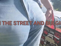 Bulging on the street