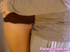 デカパイ, バス, 模索, 手コキする, 公共, トレイン, 妻