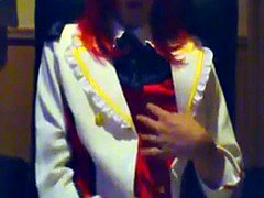 Amatør, Asiat, Kjole, Janpansk, Onani