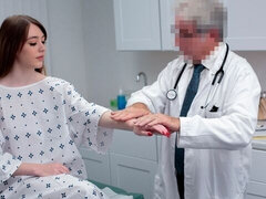 Røv, Pik sutte, Brunette, Doktor, Give finger, Teenager, Bryster, Uniform