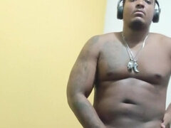 아마추어, 흑인, 수음, 혼자