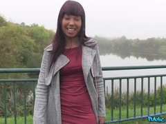 Ebony Beauty Fucked in a Car