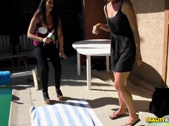 美人, ブロンド, フェラチオ, 茶髪の, Hd, オーガズム, ガリガリ, ティーン