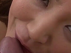 Aziatisch, Pijpbeurt, Sperma, Japaans, Panty, Lerarin, Tiener, Trio