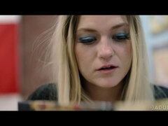 Aidra Fox hot lesbian orgy in the classroom