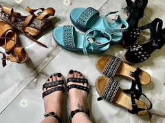 Ποδολαγνεία, Τακούνια, Ώριμη γυναίκα, Κοκκαλιάρης, Τατουάζ