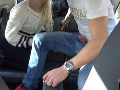 young girl fucked in the ass and cumshot in the car - Very Myller