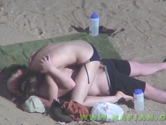 Exciting Couples On The Beach - Public Sex