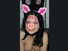 Wife Dumb Pig, It Takes so Little From a Wife to a Cum Pig Whore