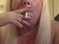 Blancagirlbbw Smokes While Thinking About the Video I Just Did