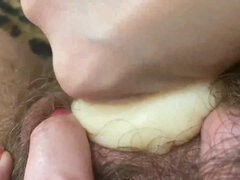 Huge Clit Orgasm Hairy Cunt Closeup Big Clit Suckin60fps - Spic