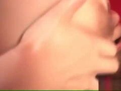 Asiatisk, Stora tuttar, Avsugning, Sperma shot, Handjobb, Japansk