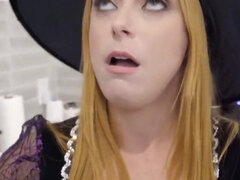 mts - big dick trick or treat for step mom and step sis