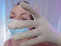 Asmr with Surgical Gloves and Medical Mask - by Arya Grander