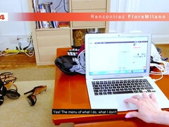 Amatör, Brunett, Dildo, Fransk, Tysk, Slick, Tatuering, Tuttar