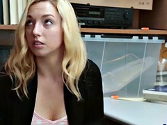 a slutty blonde teen thief zoe parker gives amazing head then gets pussy pounded