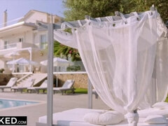 BLACKED Hotwife Lya films hook-up with huge BBC for hubby