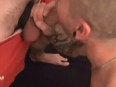 German amateur tattooed gay rims stud ass before blowjob