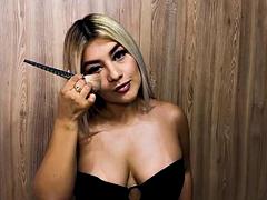 Petite Colombian big tits gets drilled by BBC, lucky chauffeur has rough sex - Naty Delgado