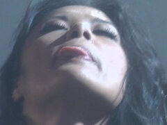 Asian hoe Kaylani Lei receives big load on her face