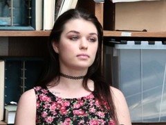 Pik sutte, Brunette, Fanget, Sædskud, Hundestilling, Realitet, Teenager, Bryster