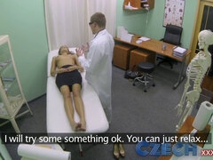 Silvie Deluxe's first time with a Czech Doctor - Real HD squirt action!